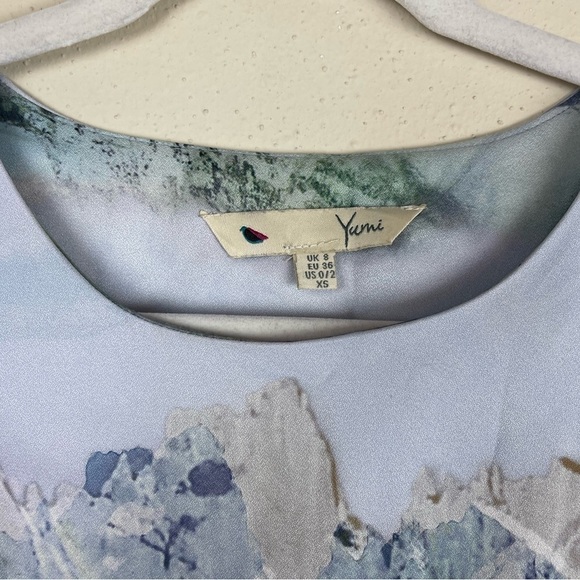 Yumi (UK) Japanese Mountain Wave‎ Shift Dress Size XS (D1-6) - Picture 3 of 7